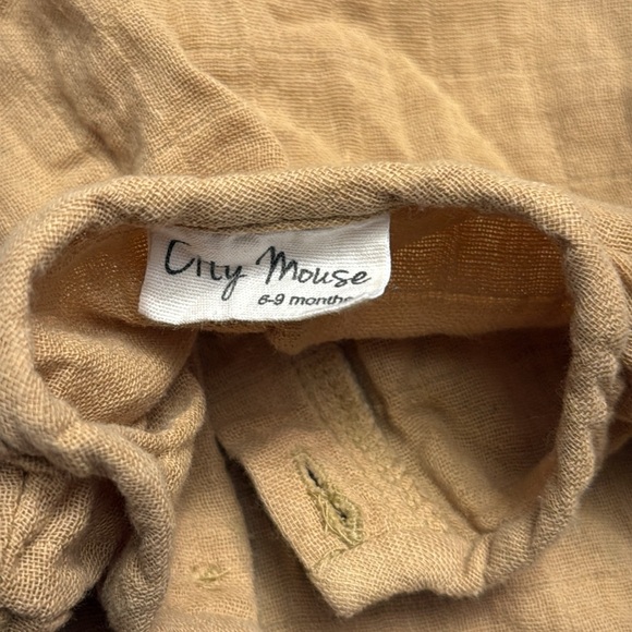 Two City Mouse Button-Up Baby Rompers - Picture 3 of 8